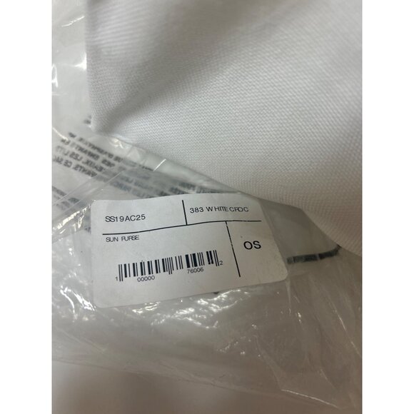 Maryam Nassir Zadeh Sun Purse White Croc Size OS NWT - Picture 6 of 6